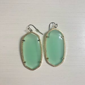 Kendra Scott teal earrings